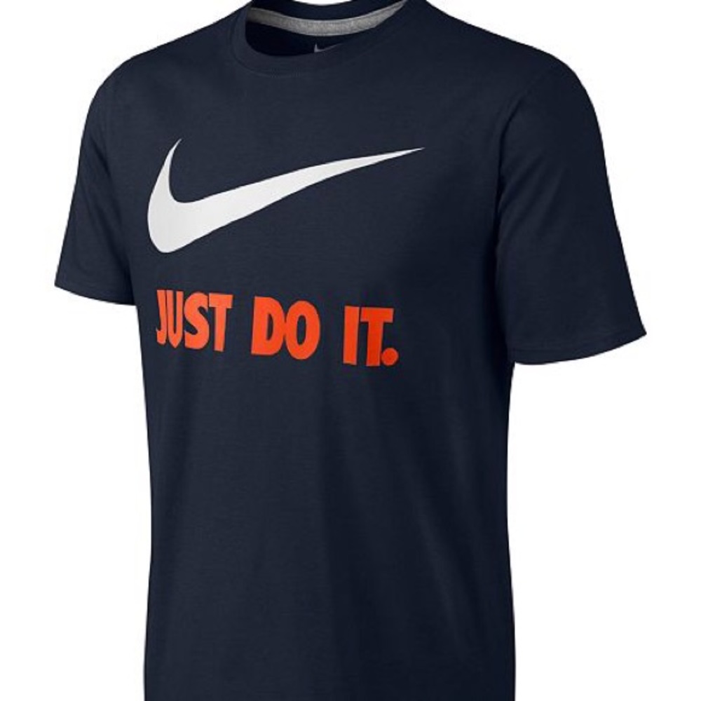 Blue Nike “Just Do It” Tee